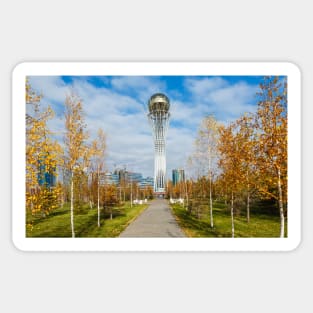 Nur Sultan Bayterek Tower Sticker